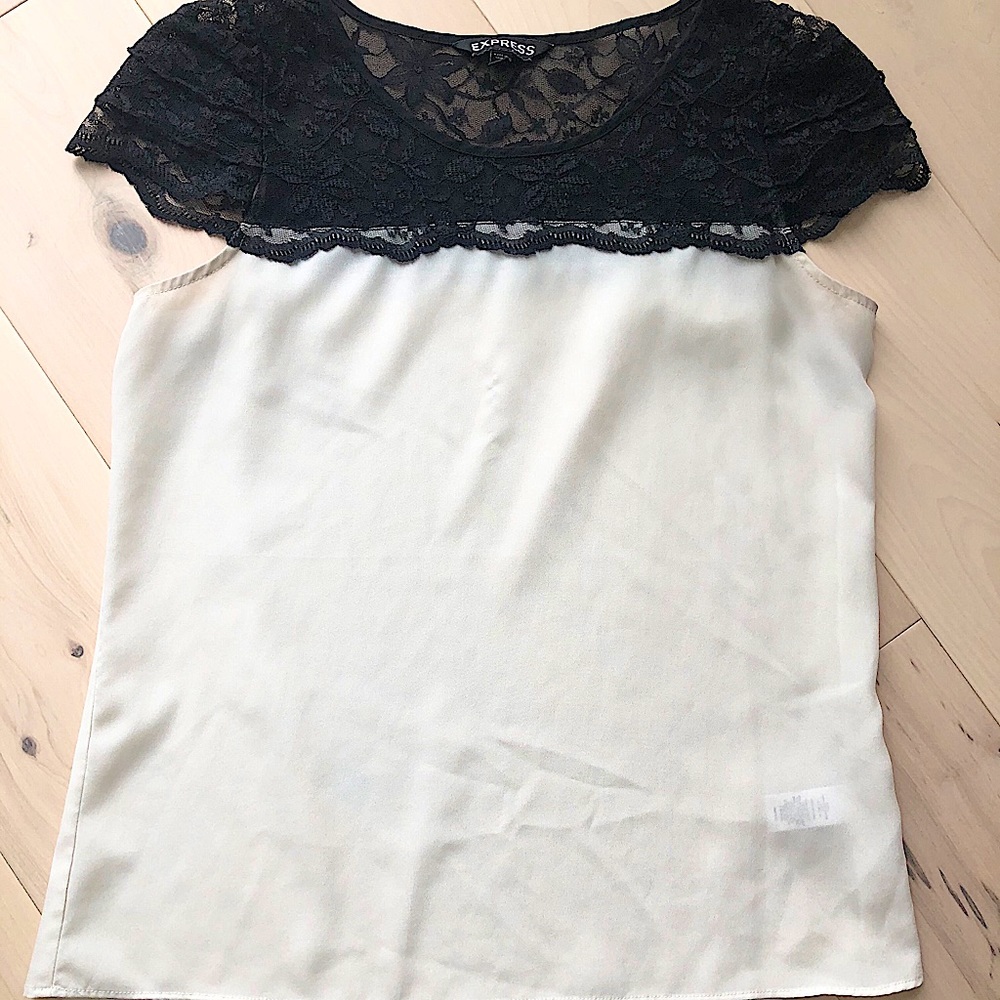 Express white blouse